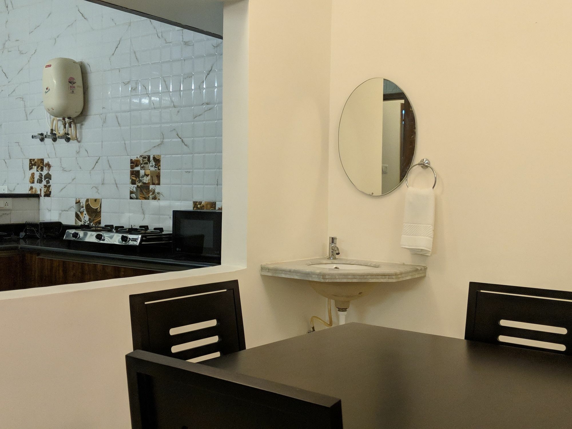 Mash Manyata Serviced Apartments Bangalore Bagian luar foto